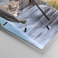 Esfera sin numeración, con rayas