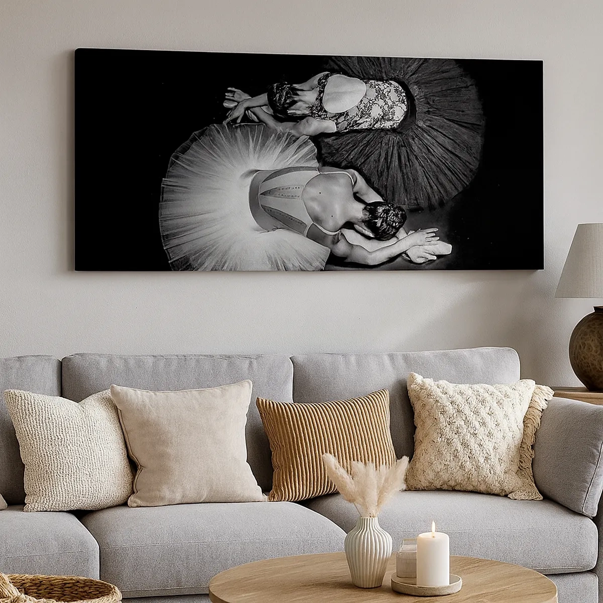 Cuadro sobre lienzo - Impresión de Imagen - Yin y yang: el equilibrio perfecto - 30x30 cm