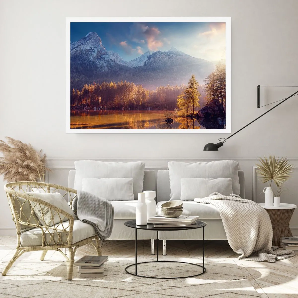 Póster - Entre las montañas y los valles - 70x50 cm