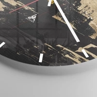 Esfera sin numeración, con rayas