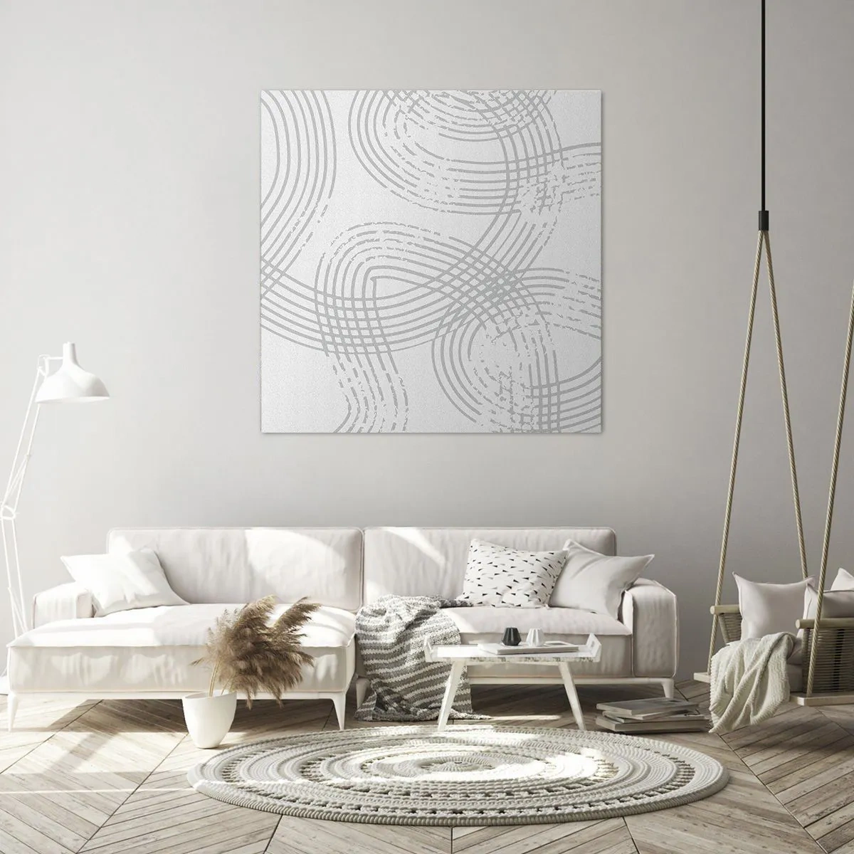 Cuadro sobre lienzo - Impresión de Imagen - No hay camino recto - 60x60 cm