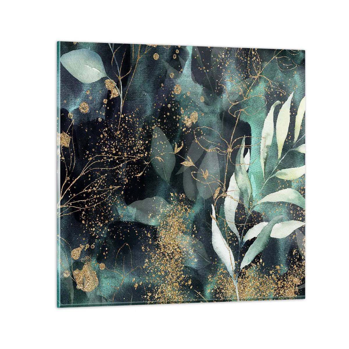 Cuadro sobre vidrio - Impresiones sobre Vidrio - Jardín encantado - 70x70 cm