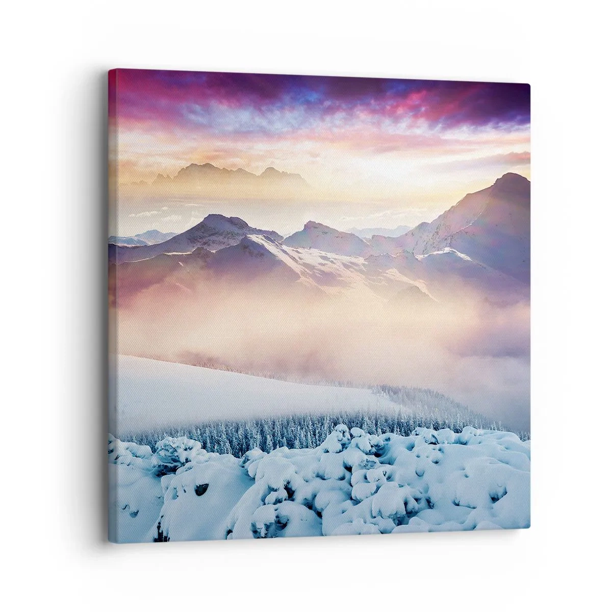 Cuadro sobre lienzo - Impresión de Imagen - La fuerza y la pureza de la naturaleza - 30x30 cm