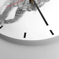 Esfera sin numeración, con rayas