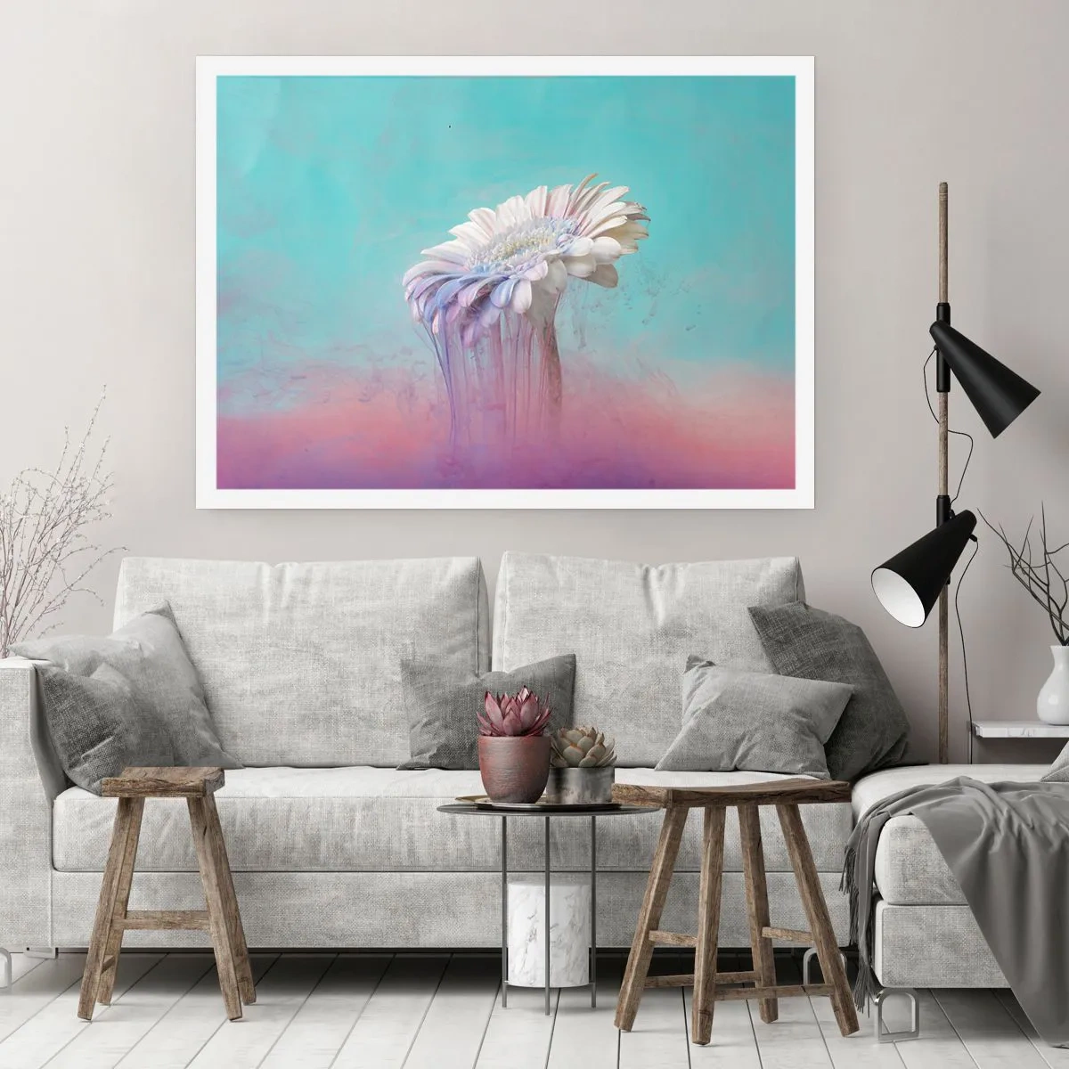 Póster - El inframundo de las flores - 70x50 cm