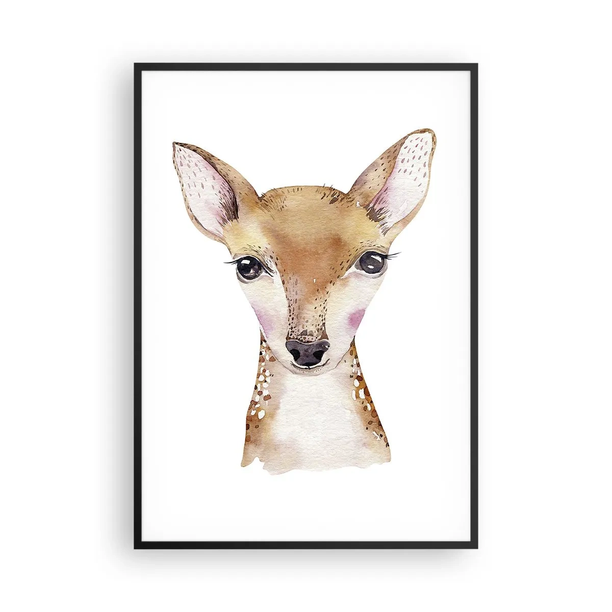 Póster en marco negro - La naturaleza de la inocencia - 70x100 cm