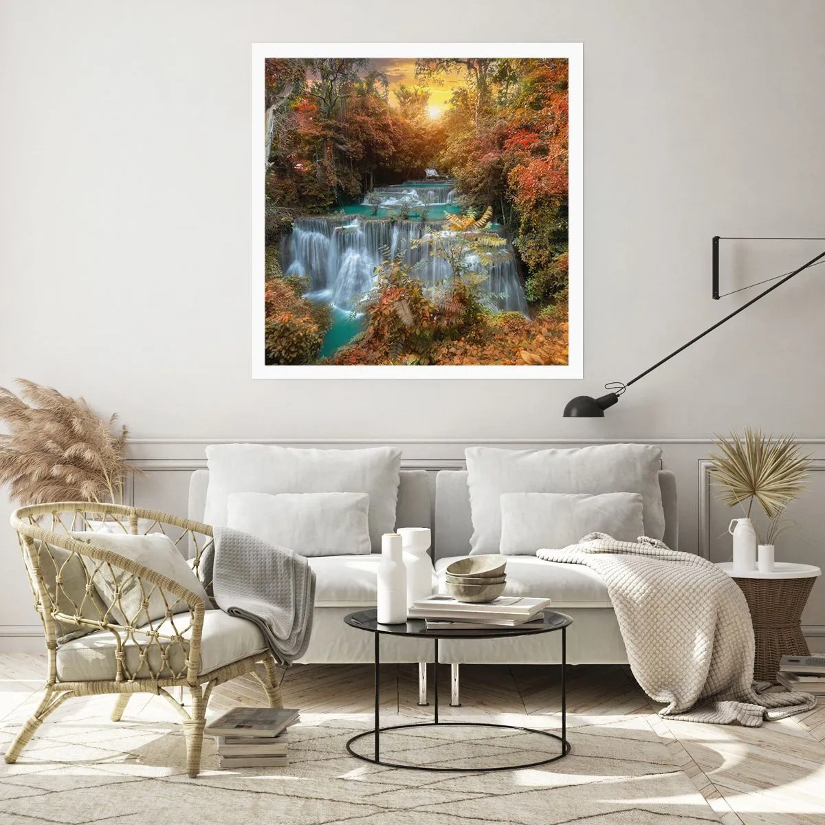 Póster - El tesoro escondido del bosque - 60x60 cm