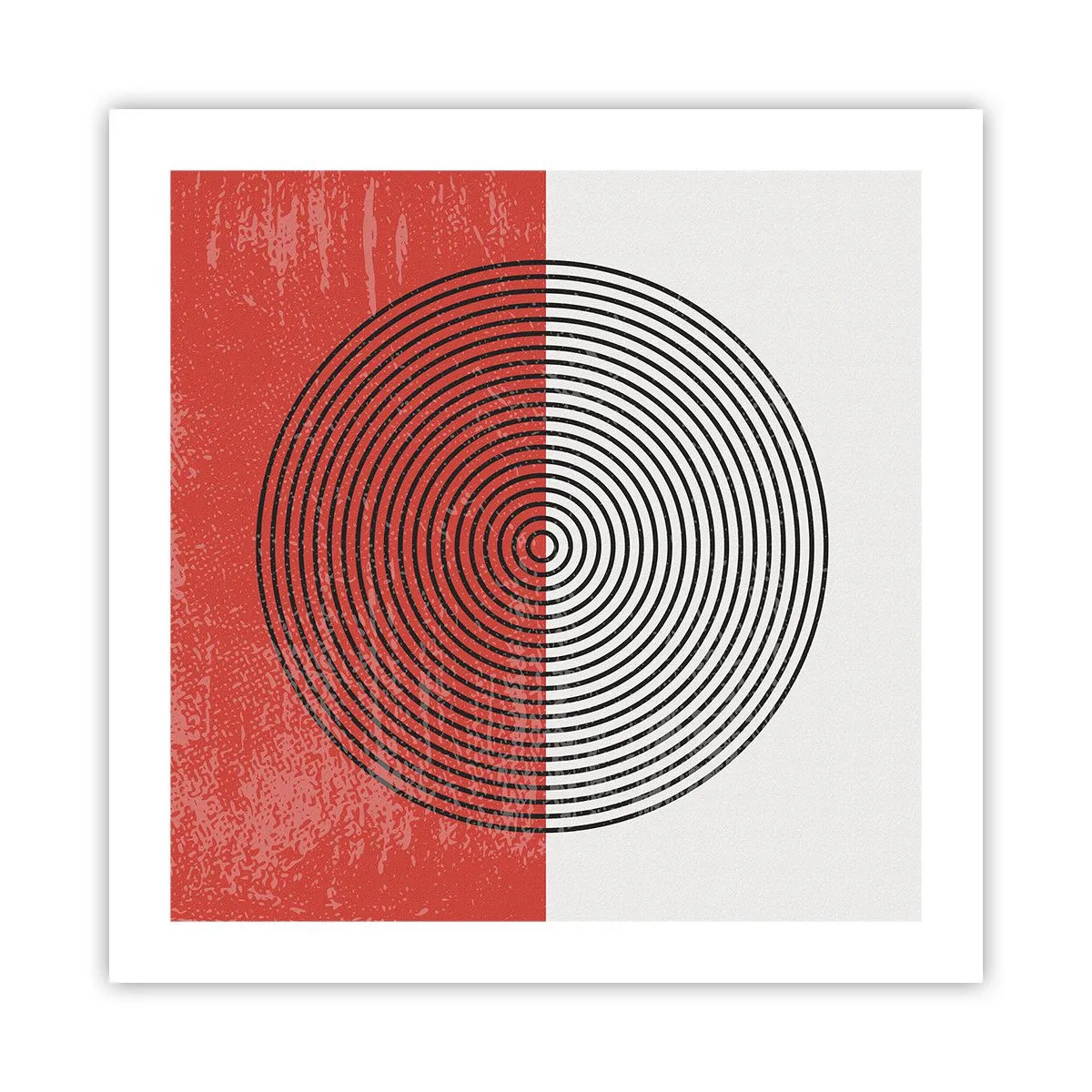 Póster - En el corazón de la misma - 50x50 cm