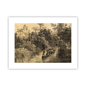 Póster - Expedición a la fuente - 40x30 cm