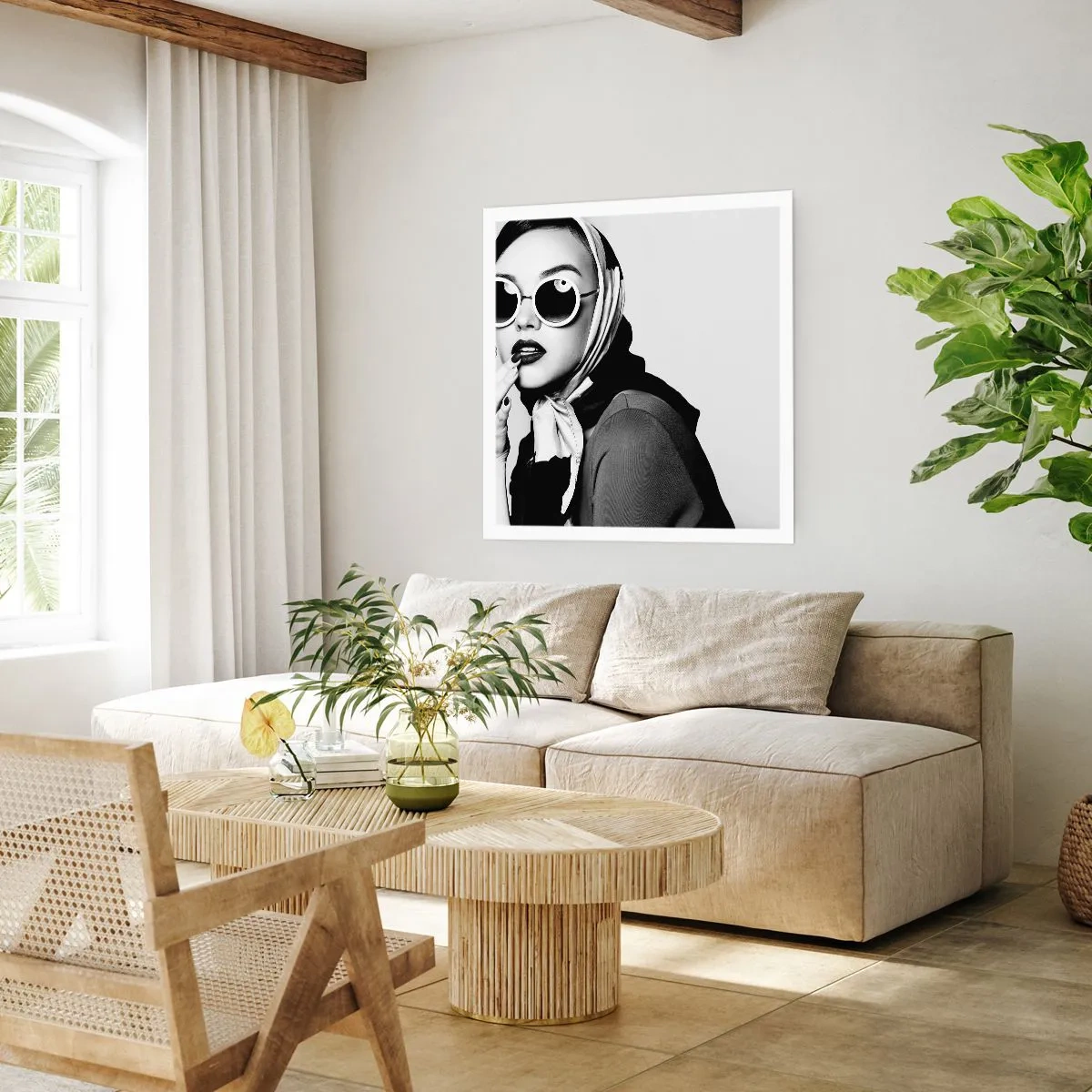 Póster - Saludos desde los años 60 - 60x60 cm