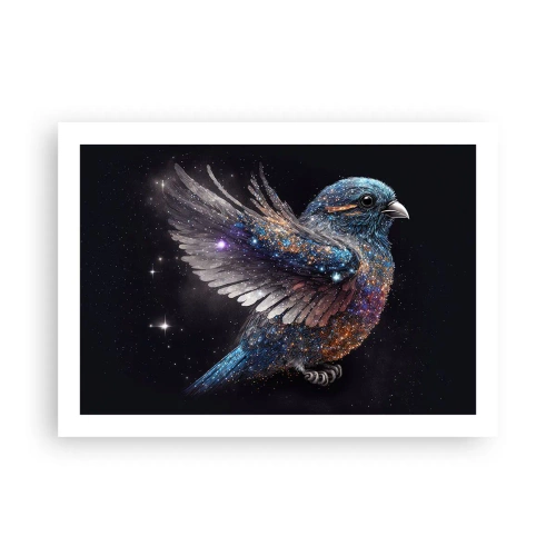 Póster - Gorrión de diamante - 70x50 cm