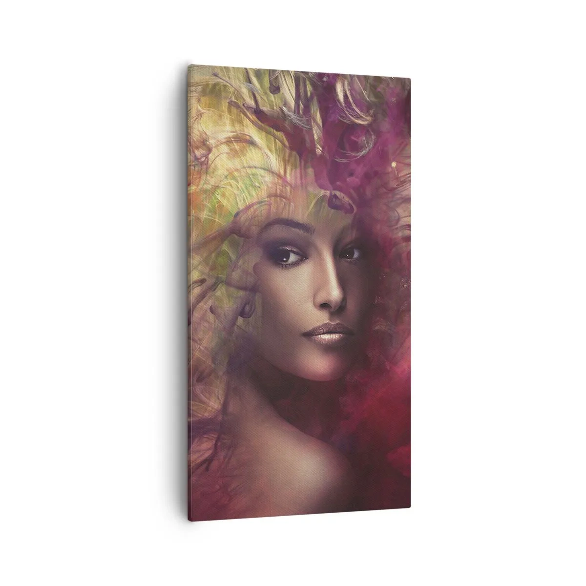 Cuadro sobre lienzo - Impresión de Imagen - ¡Aquí estoy! - 55x100 cm