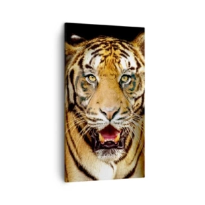 Cuadro sobre lienzo - Impresión de Imagen - Salvaje de corazón - 45x80 cm