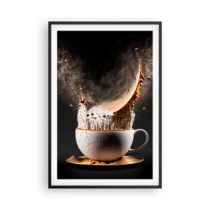 Póster en marco negro - Una explosión de sabor - 61x91 cm