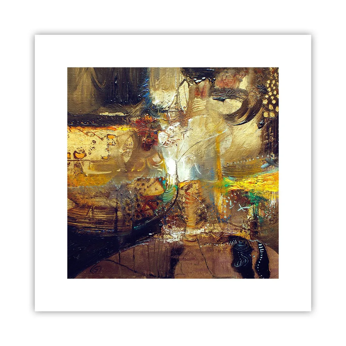 Póster - Frío, templado, caliente - 30x30 cm