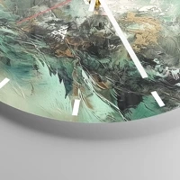 Esfera sin numeración, con rayas