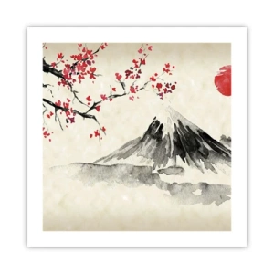 Póster - Enamórate de Japón - 50x50 cm