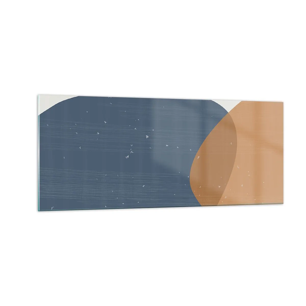 Cuadro sobre vidrio - Impresiones sobre Vidrio - Óvalos e influencias - 100x40 cm