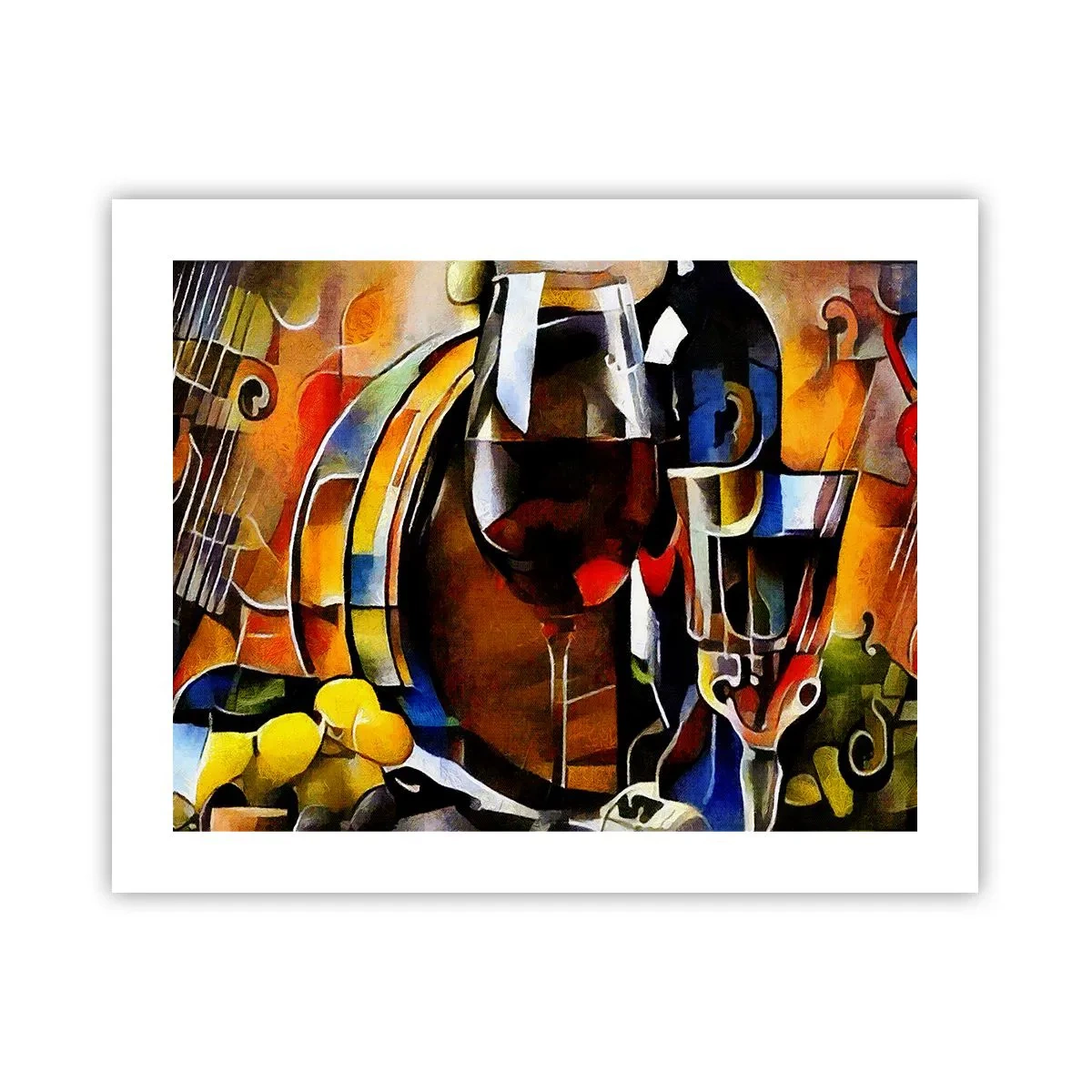 Póster - Y el mundo se vuelve más colorido - 50x40 cm