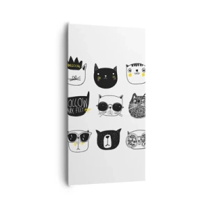 Cuadro sobre lienzo - Impresión de Imagen - Cada uno diferente - 65x120 cm