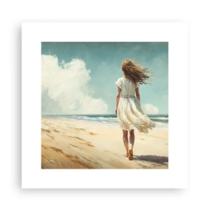 Póster - Al encuentro del sol y del viento - 30x30 cm