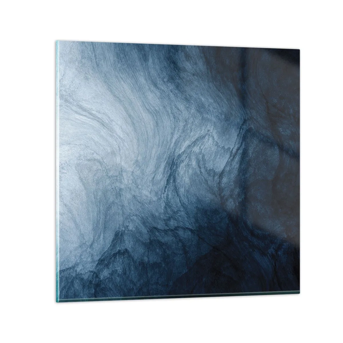 Cuadro sobre vidrio - Impresiones sobre Vidrio - En las profundidades - 40x40 cm