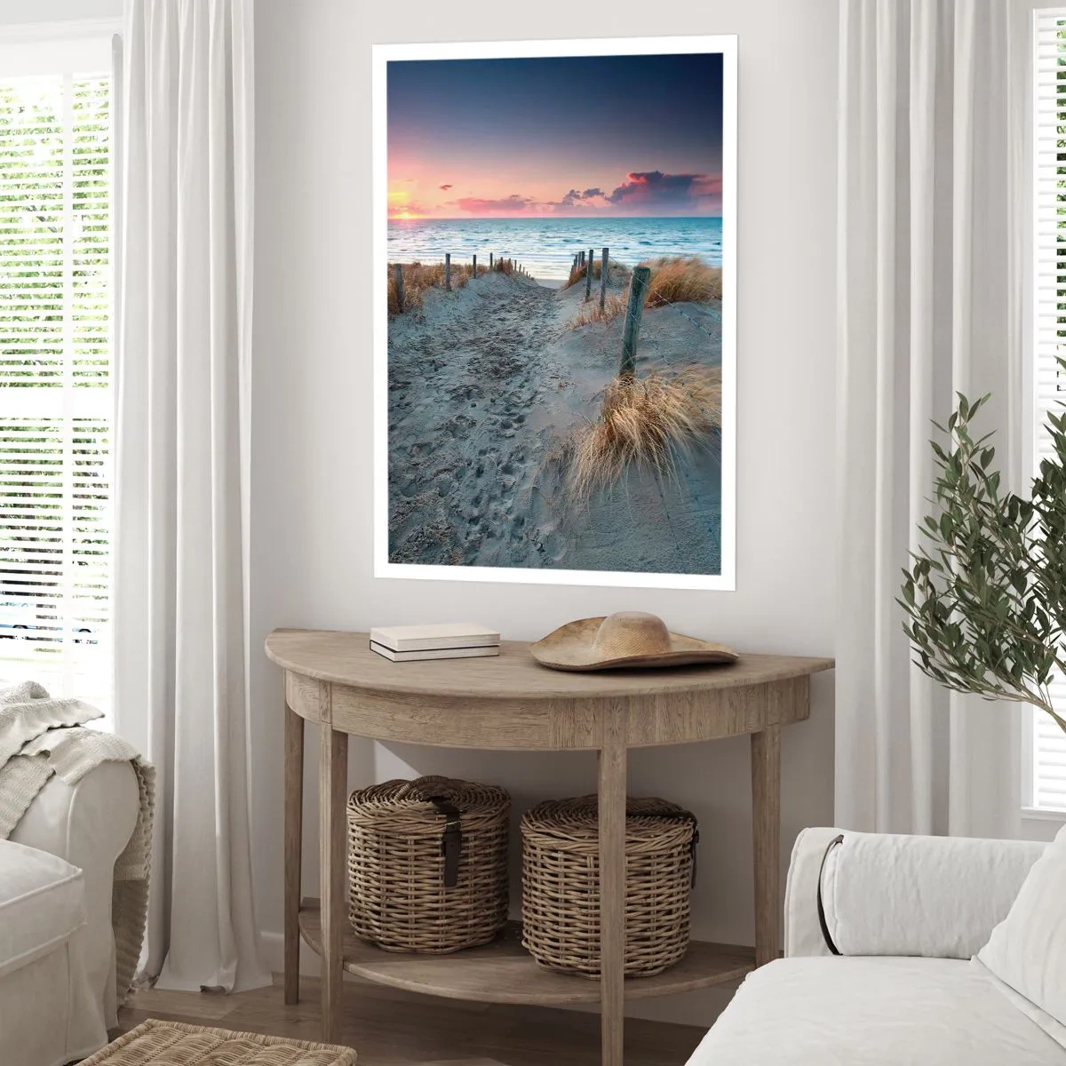Póster - Se derramó un arco iris de luminosidad.... - 30x40 cm