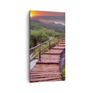 Cuadro sobre lienzo - Impresión de Imagen - Una belleza inimaginable - 55x100 cm