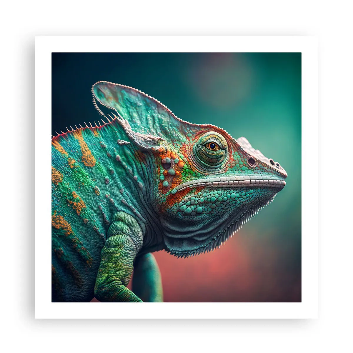 Póster - ¿Puedes verme? No está bien... - 60x60 cm