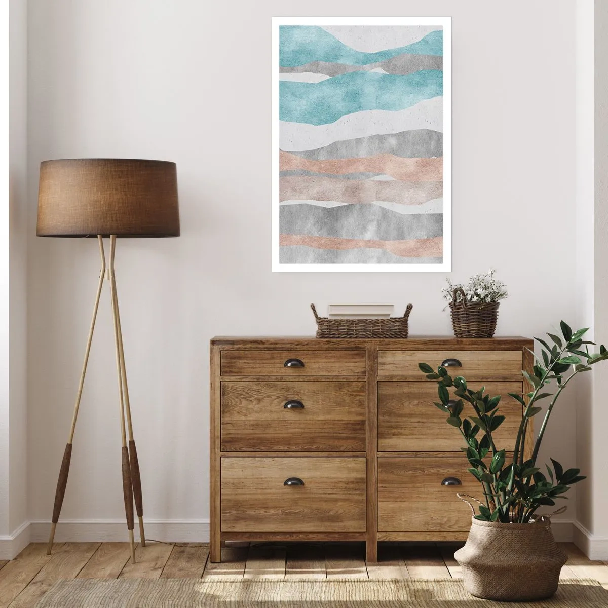 Póster - Un estudio de la cercanía - 30x40 cm