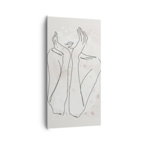 Cuadro sobre lienzo - Impresión de Imagen - Un momento de ensueño - 65x120 cm