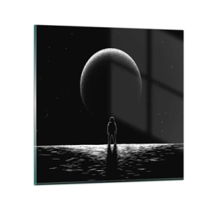 Cuadro sobre vidrio - Impresiones sobre Vidrio - Cara a cara - 70x70 cm