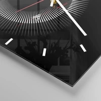 Esfera sin numeración, con rayas