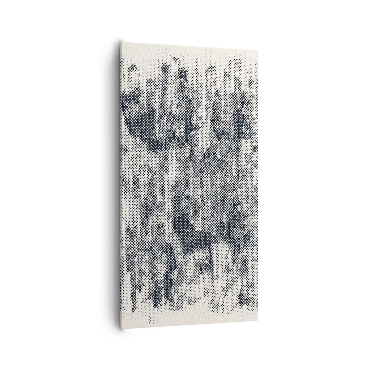 Cuadro sobre lienzo - Impresión de Imagen - Composición brumosa - 65x120 cm