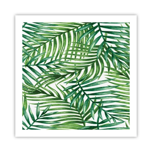 Póster - Bajo el verde - 60x60 cm