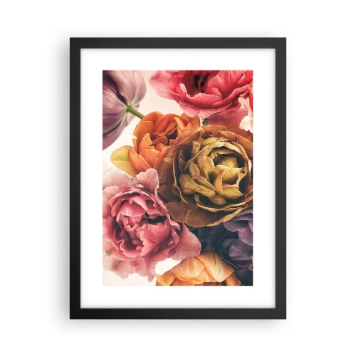 Póster en marco negro - Celebración de la vida - 30x40 cm