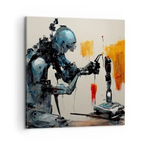 Cuadro sobre lienzo - Impresión de Imagen - Próximamente... - 60x60 cm