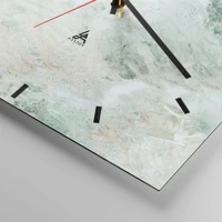 Esfera sin numeración, con rayas