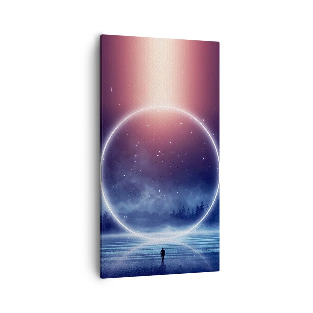 Cuadro sobre lienzo - Impresión de Imagen - Ya están aquí... - 55x100 cm