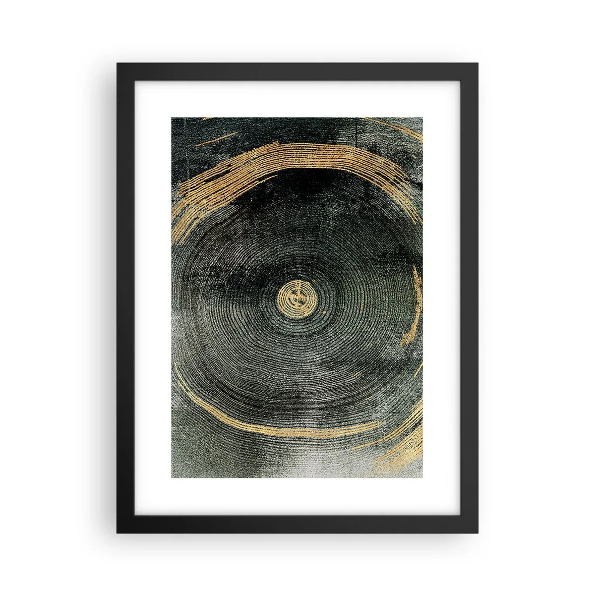 Póster en marco negro - Cambio y perpetuidad - 30x40 cm