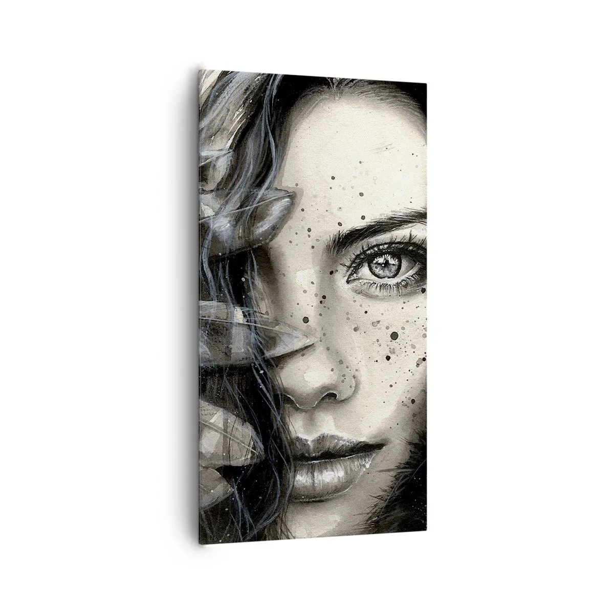 Cuadro sobre lienzo - Impresión de Imagen - Belleza salvaje - 65x120 cm