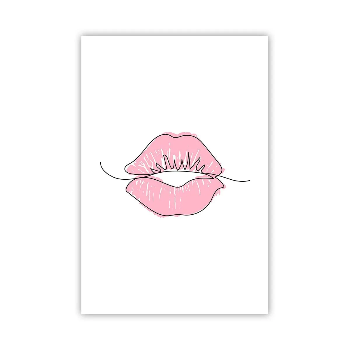 Póster - ¿Listo para un beso? - 61x91 cm