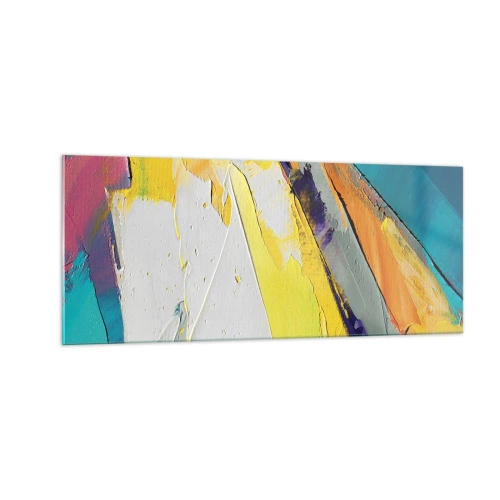 Cuadro sobre vidrio - Impresiones sobre Vidrio - Anatomía de la luz - 100x40 cm