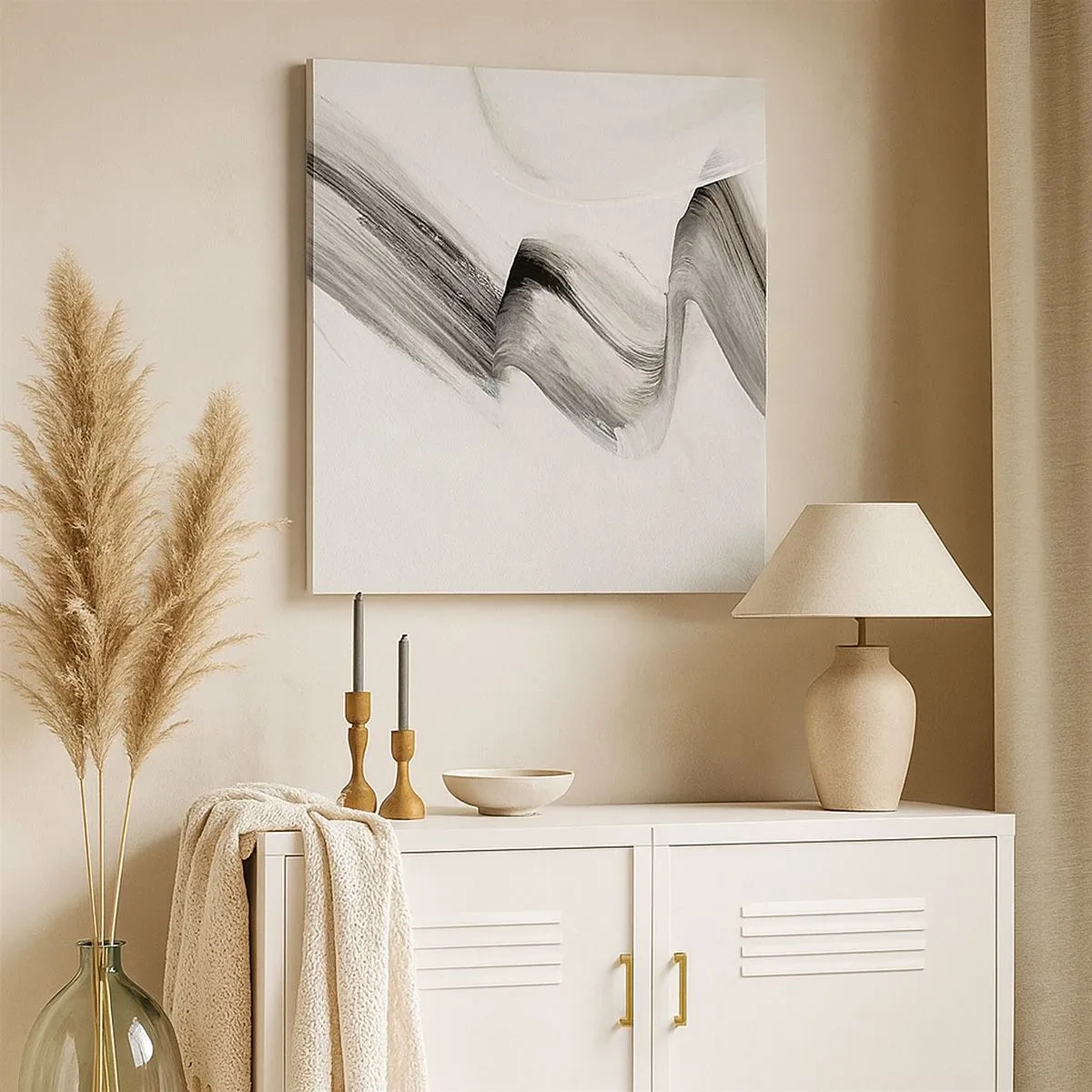 Cuadro sobre lienzo - Impresión de Imagen - Solo por diversión - 30x30 cm