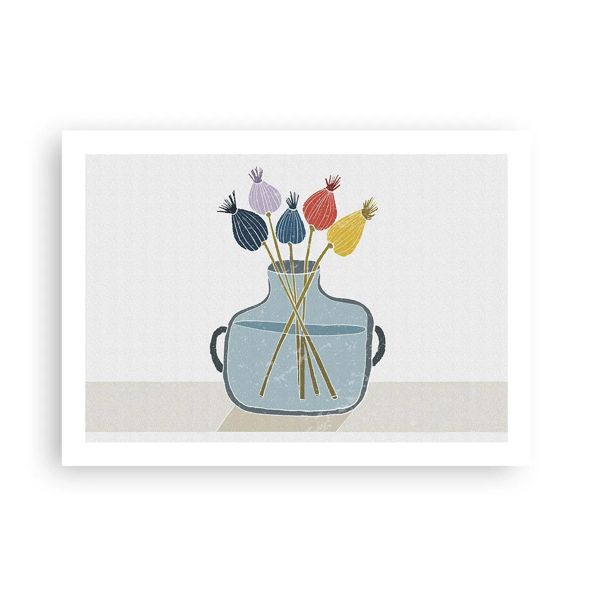 Póster - Como una semilla de amapola - 70x50 cm
