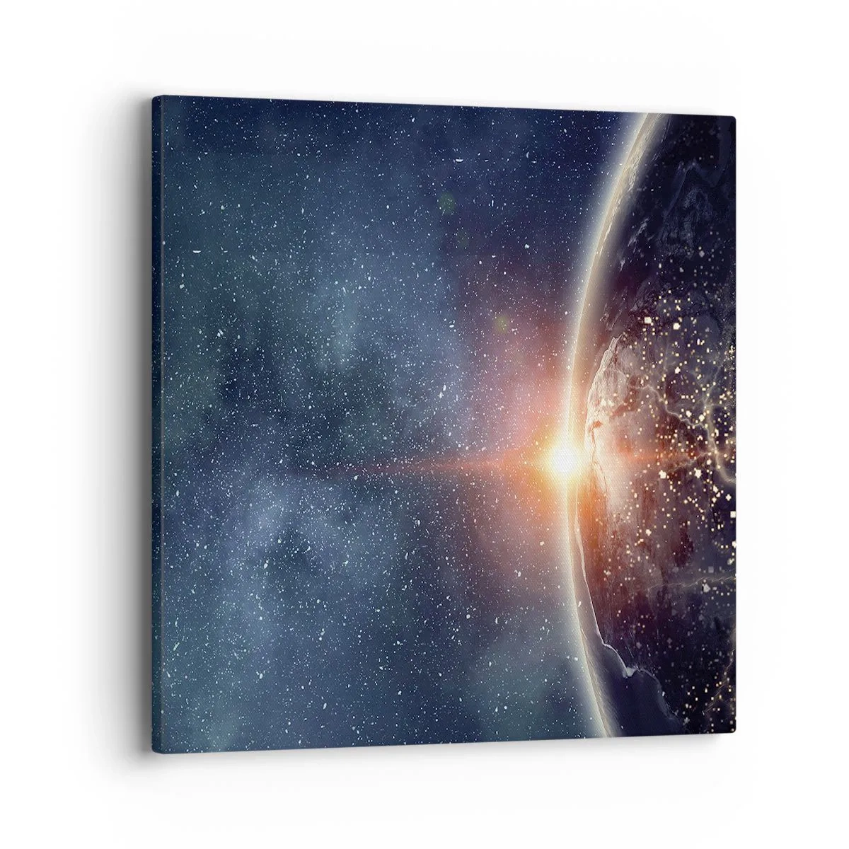 Cuadro sobre lienzo - Impresión de Imagen - En una nueva perspectiva - 40x40 cm