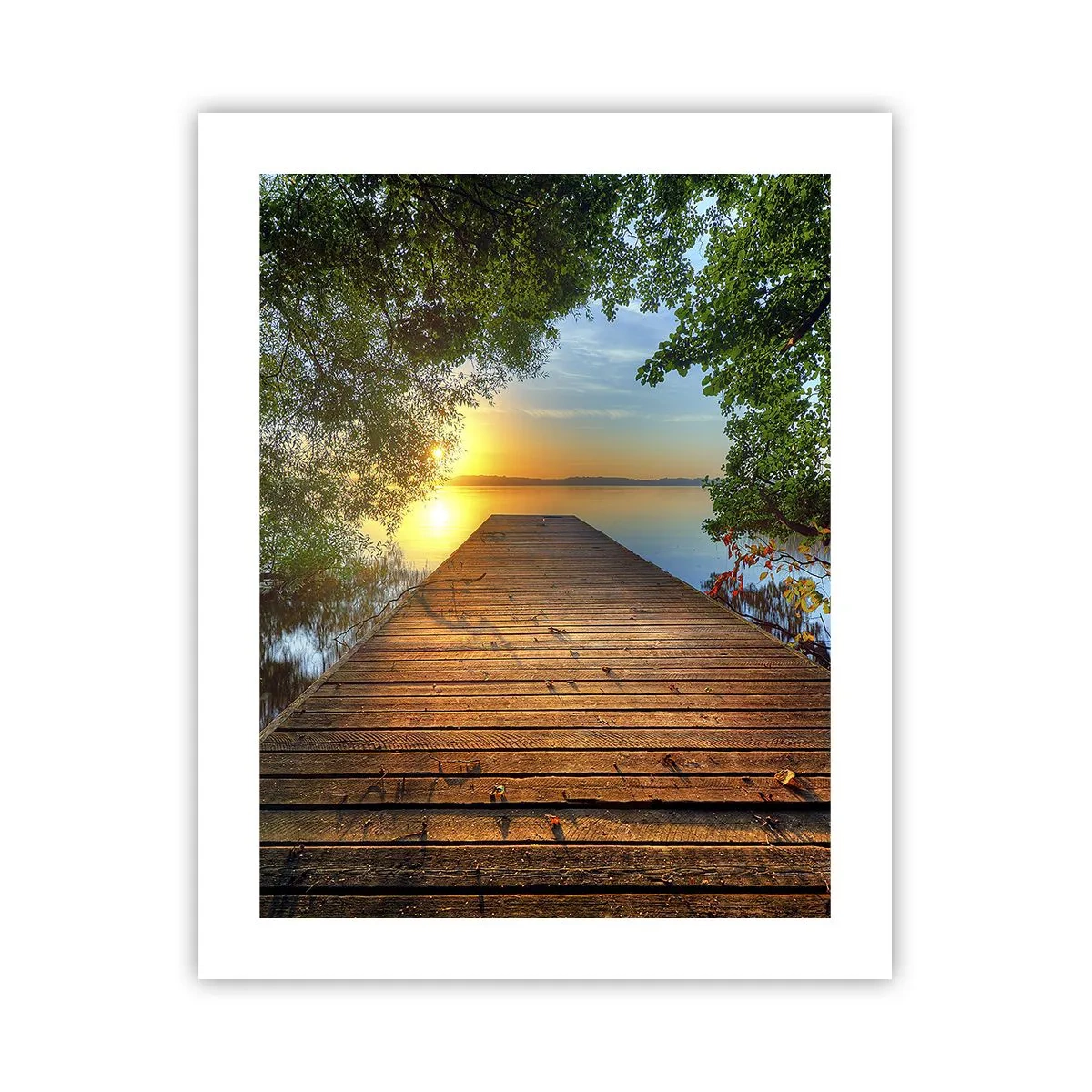 Póster - Tómate tu tiempo, siéntate - 40x50 cm