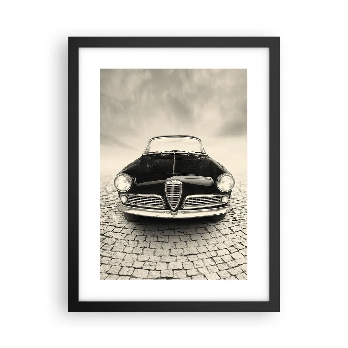 Póster en marco negro - ¿Y cómo no quererme? - 30x40 cm
