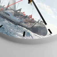 Esfera sin numeración, con rayas