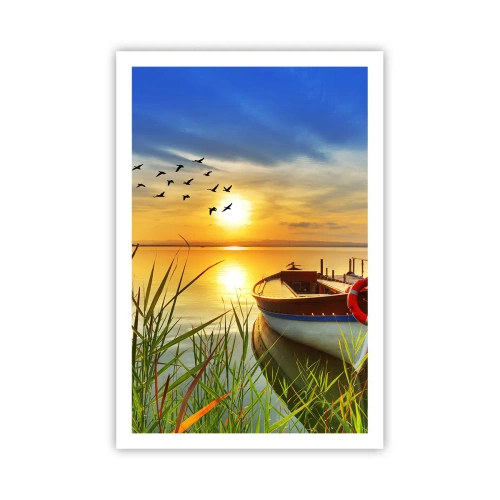 Póster - Los cormoranes están volando - 61x91 cm